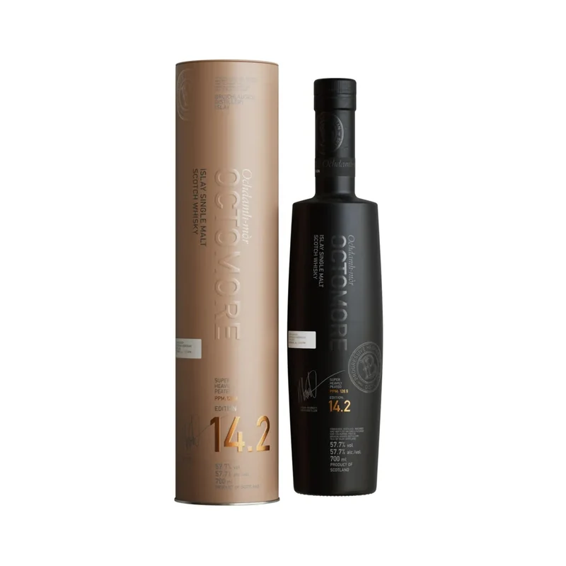 Octomore 14.2 Super Heavily Peated 128.9 ppm 57,7% 0,7l