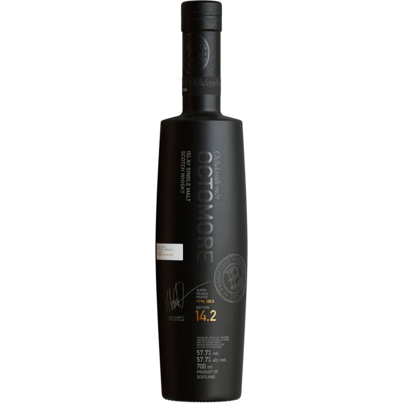 Octomore 14.2 Super Heavily Peated 128.9 ppm 57,7% 0,7l