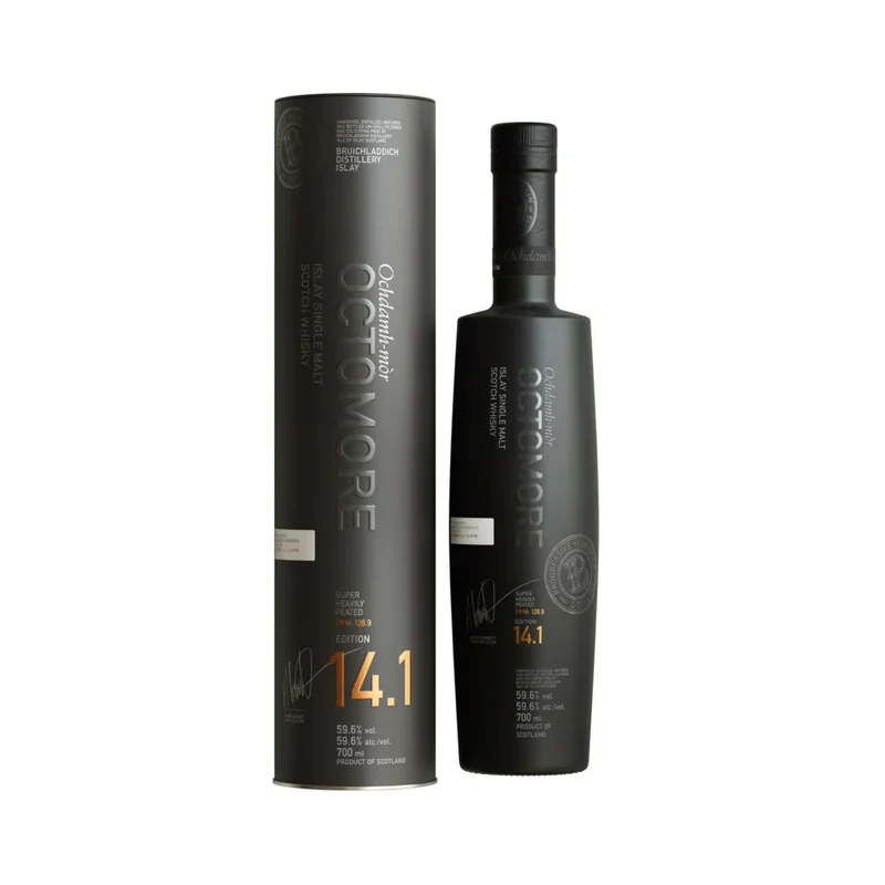 Octomore 14.1 Super Heavily Peated 128.9 ppm 59,6% 0,7l