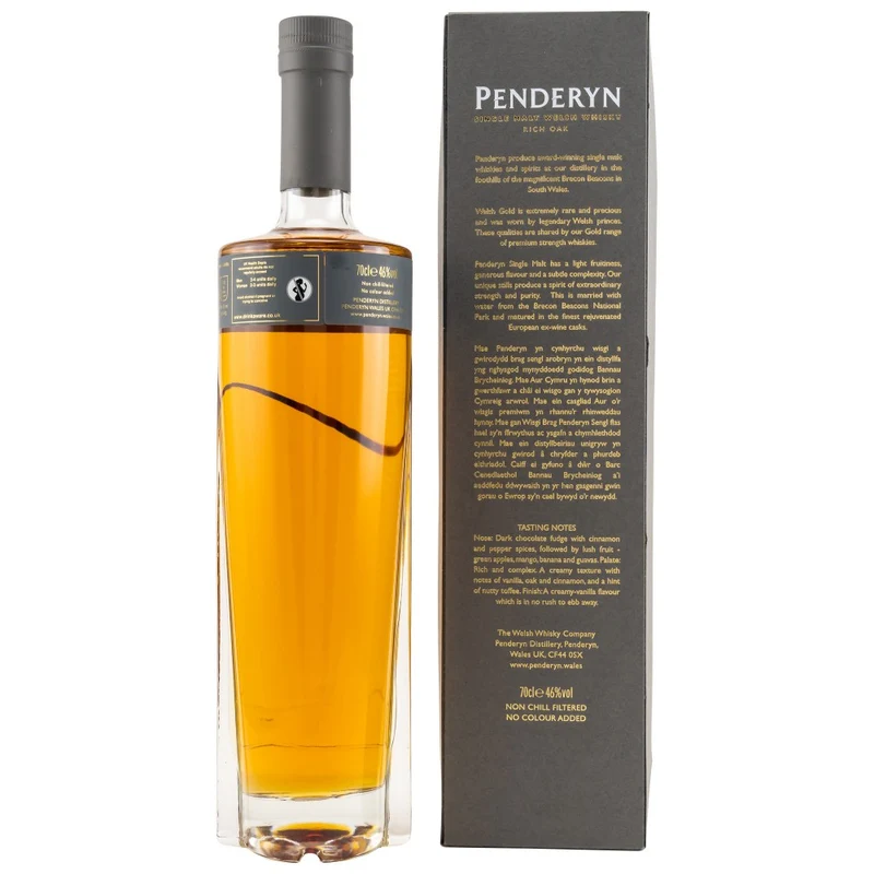 Penderyn Rich Oak 46% 0,7l