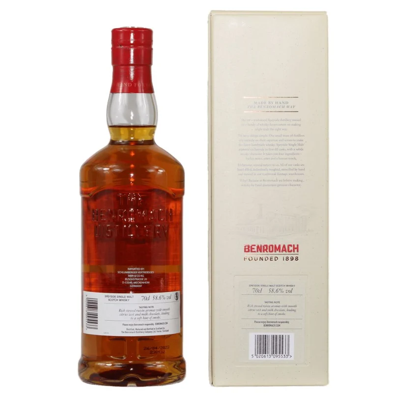 Benromach 2011/2023 Schlumberger No.10 Cask #23 58,6% 0,7l