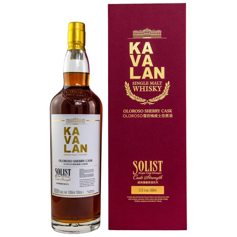 Kavalan Solist Sherry Cask 57,8% 1l