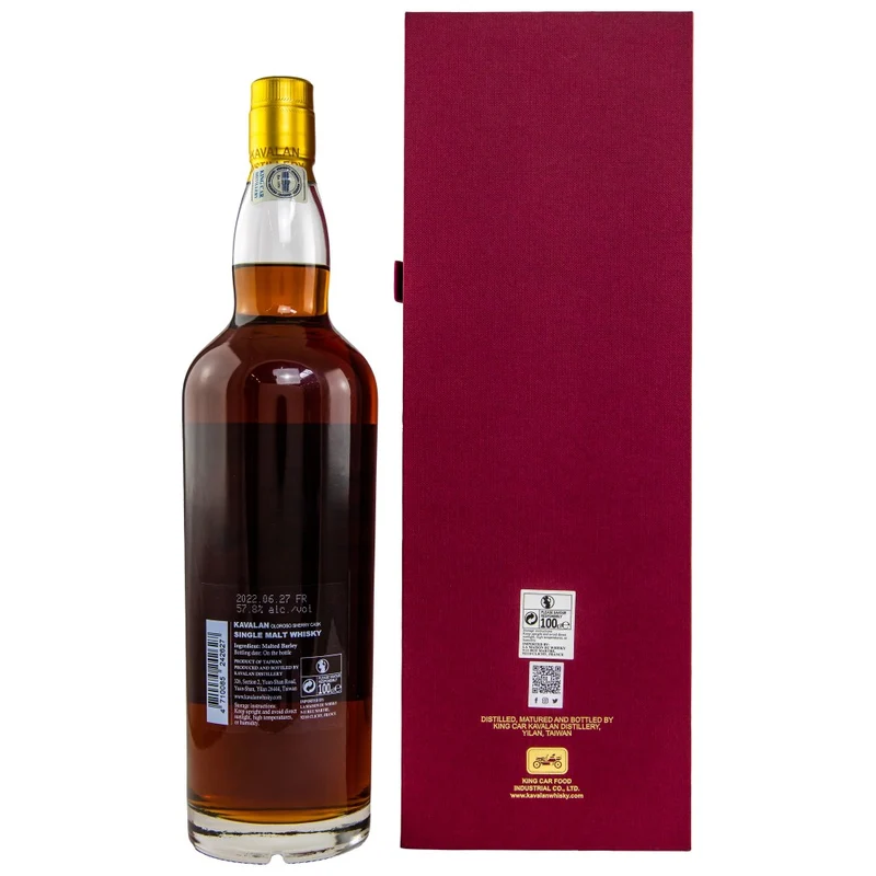 Kavalan Solist Sherry Cask 57,8% 1l