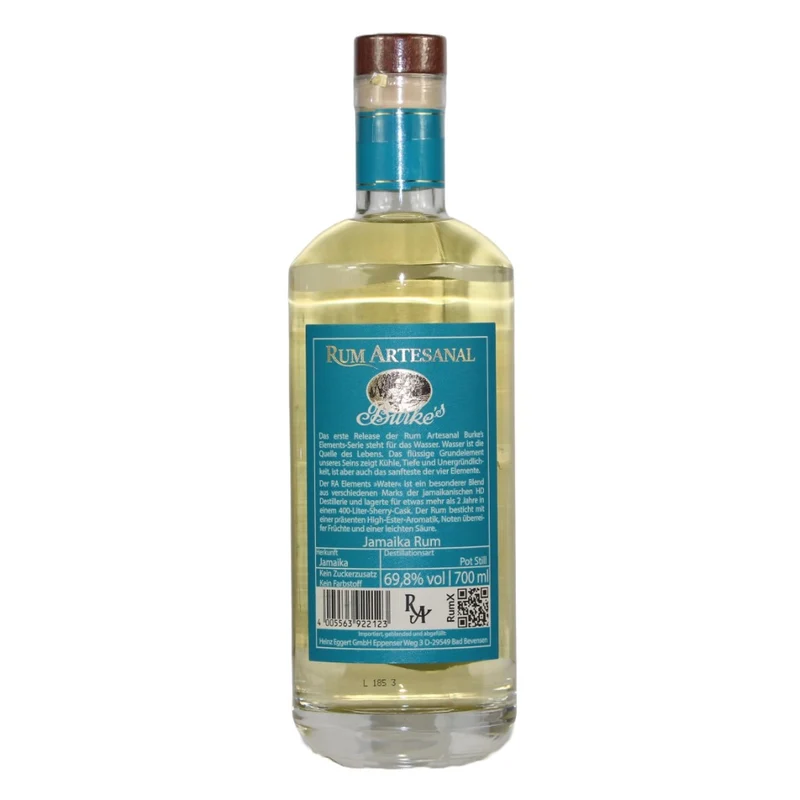 RA Elements Jamaica Rum Sherry Cask 69,8% 0,7l