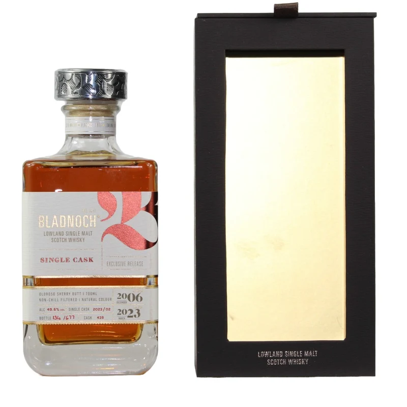 Bladnoch 16 Jahre Sherry Single Cask #439 49,6% 0,7l