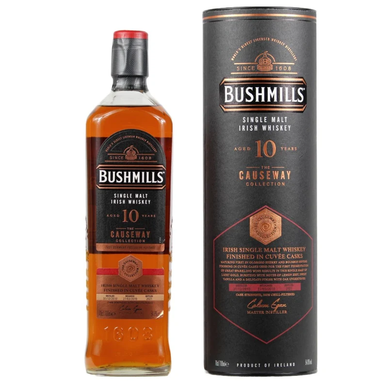 Bushmills 10 Jahre Cuvee Cask Causeway Collection 54,8% 0,7l