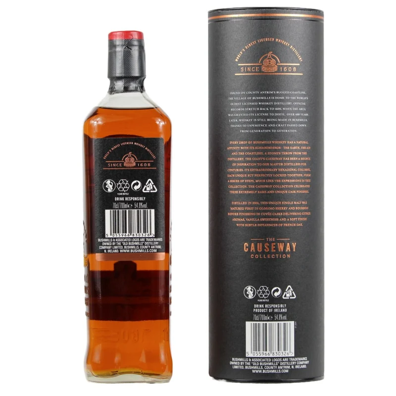 Bushmills 10 Jahre Cuvee Cask Causeway Collection 54,8% 0,7l