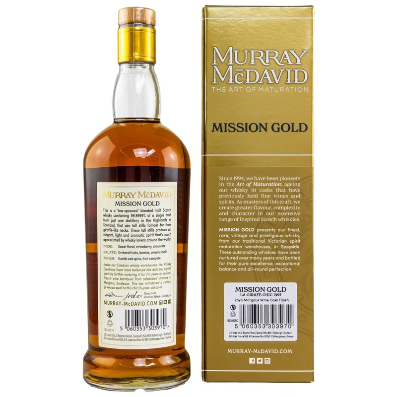 La Girafe Chic (Westport) 25 Jahre 1997/2023 Murray McDavid 51,5% 0,7l