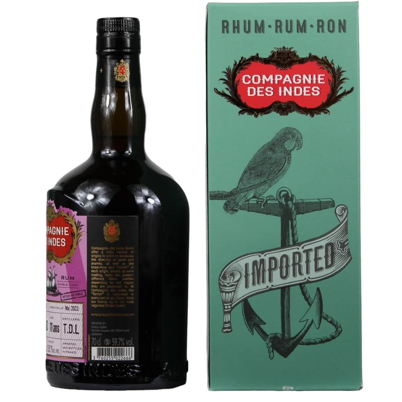 Compagnie Des Indes Trinidad 11 Jahre T.D.L Single Cask Rum #TP226 59,7% 0,7l