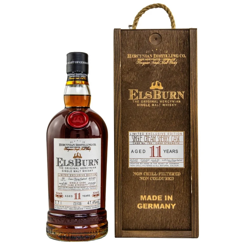 Elsburn 11 Jahre 2011/2023 Cream Sherry Cask #759 47,4% 0,7l