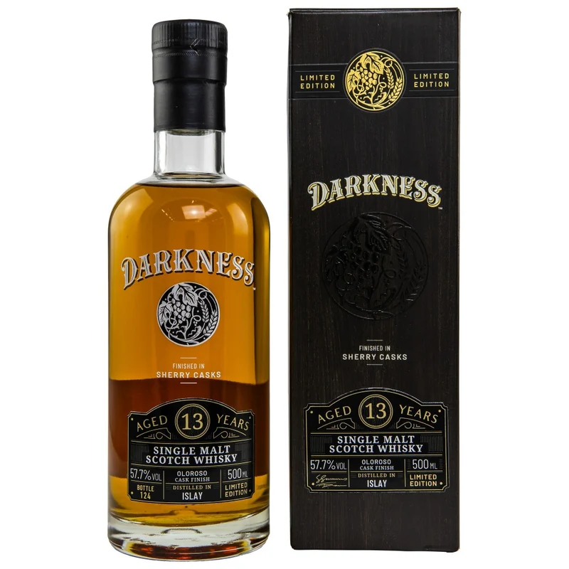 Islay Single Malt 13 Jahre Darkness Oloroso Cask 57,7% 0,5l