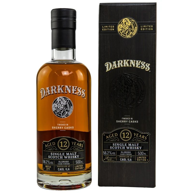 Caol Ila 12 Jahre Darkness Oloroso Cask 56,2% 0,5l