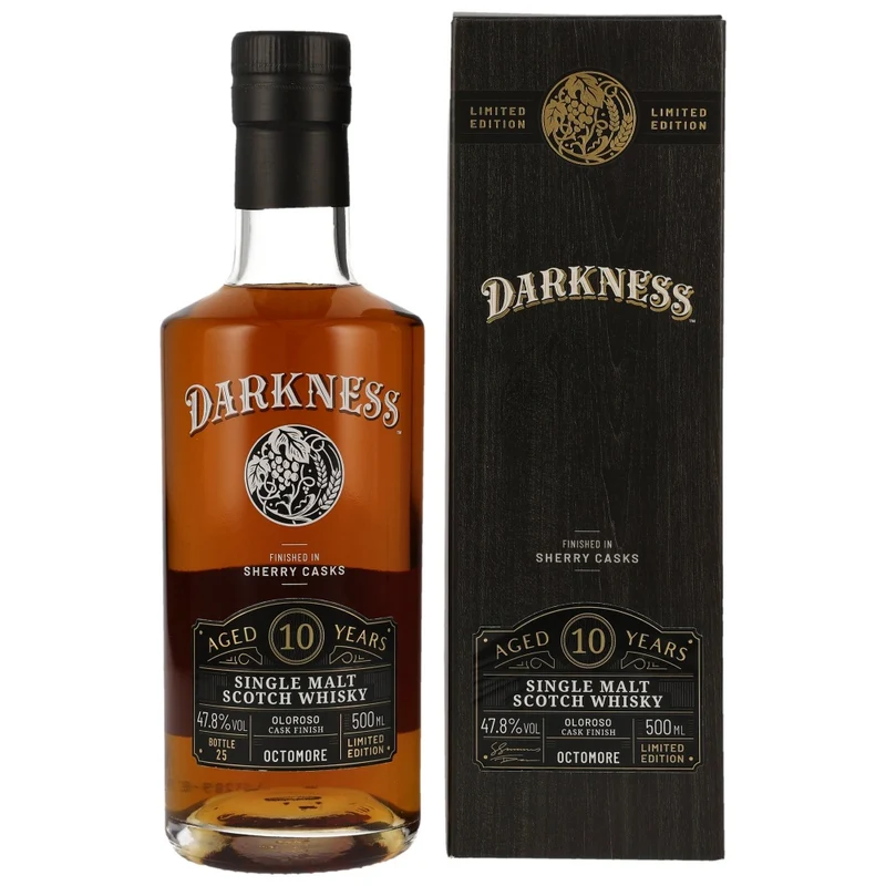 Octomore 10 Jahre Darkness Oloroso Cask 47,8% 0,5l