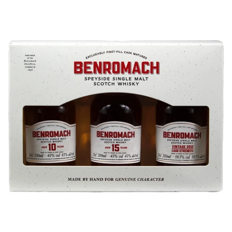 Benromach Trio ~48,5% 3x0,2l