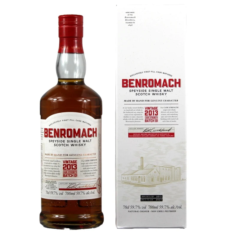 Benromach Cask Strength 2013 Batch 1 59,7% 0,7l