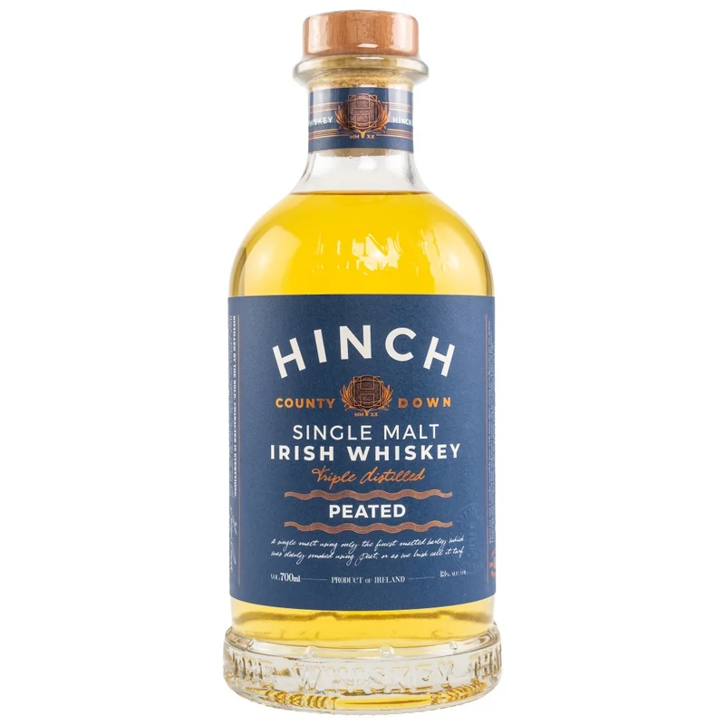 Hinch Peated Single Malt Whiskey 43% 0,7l