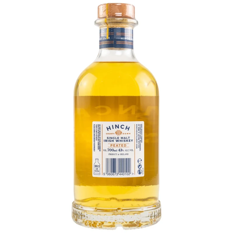 Hinch Peated Single Malt Whiskey 43% 0,7l