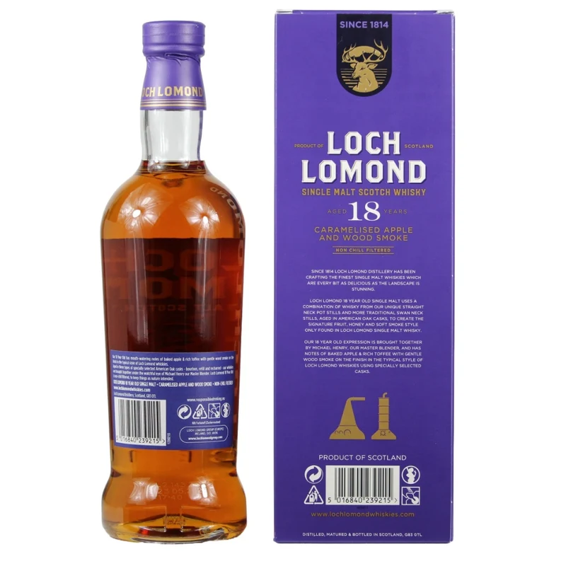 Loch Lomond 18 Jahre 46% 0,7l