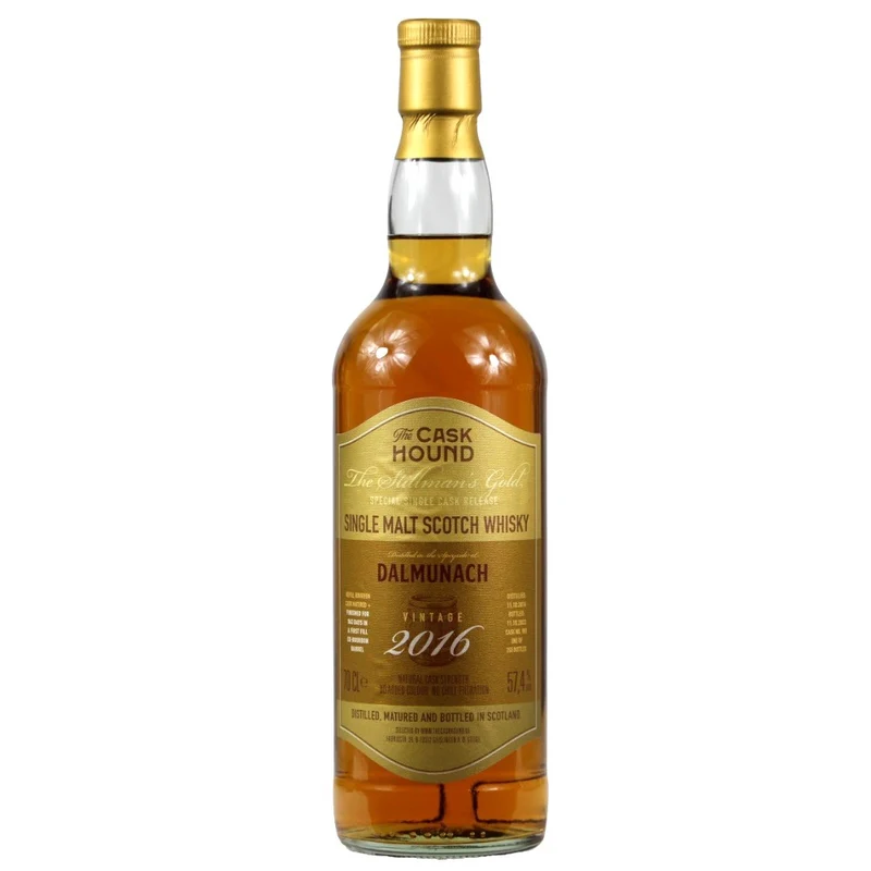 Dalmunach 8 Jahre Special Single Cask Release #981 lightly Peated 57,4% 0,7l