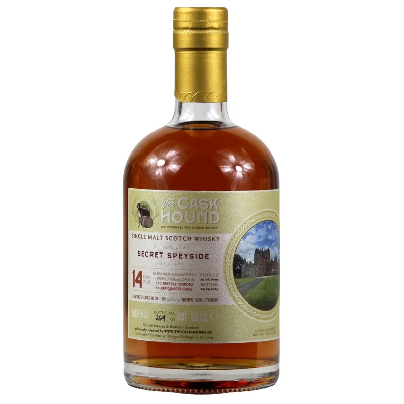 Secret Speyside 14 Jahre Sherry Cask Finish #119+1191 54,6% 0,5l