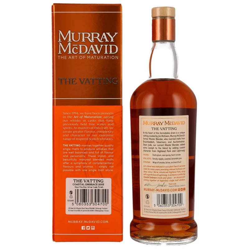 Coastal Embrace 18 Jahre Pauillac Wine Cask Murray McDavid 51,5% 0,7l