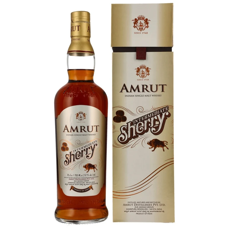 Amrut Intermidate Sherry 57,1% 0,7l
