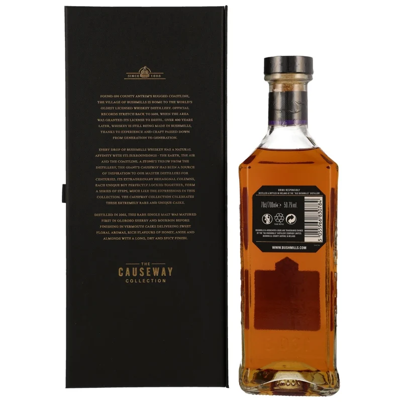 Bushmills 21 Jahre Vermouth Casks The Causeway Collection 50,7% 0,7l