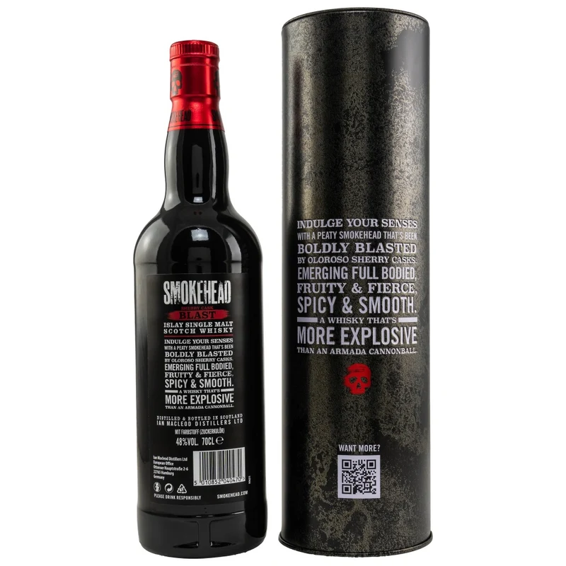 Smokehead Sherry Cask Blast 48% 0,7l