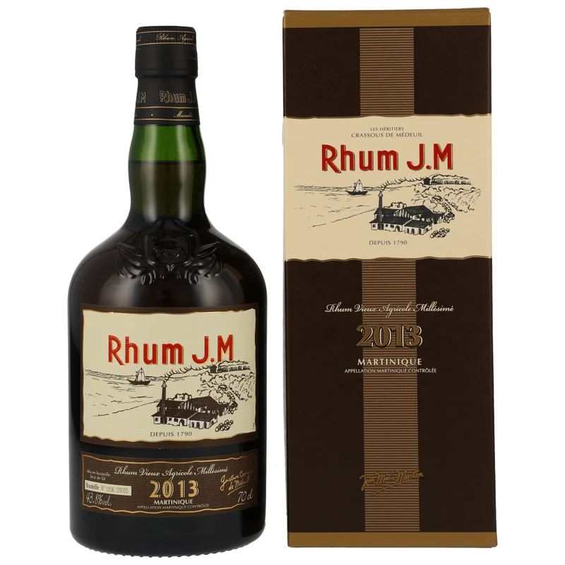 Rhum J.M 2013/2023 Bourbon Cask 43,8% 0,7l