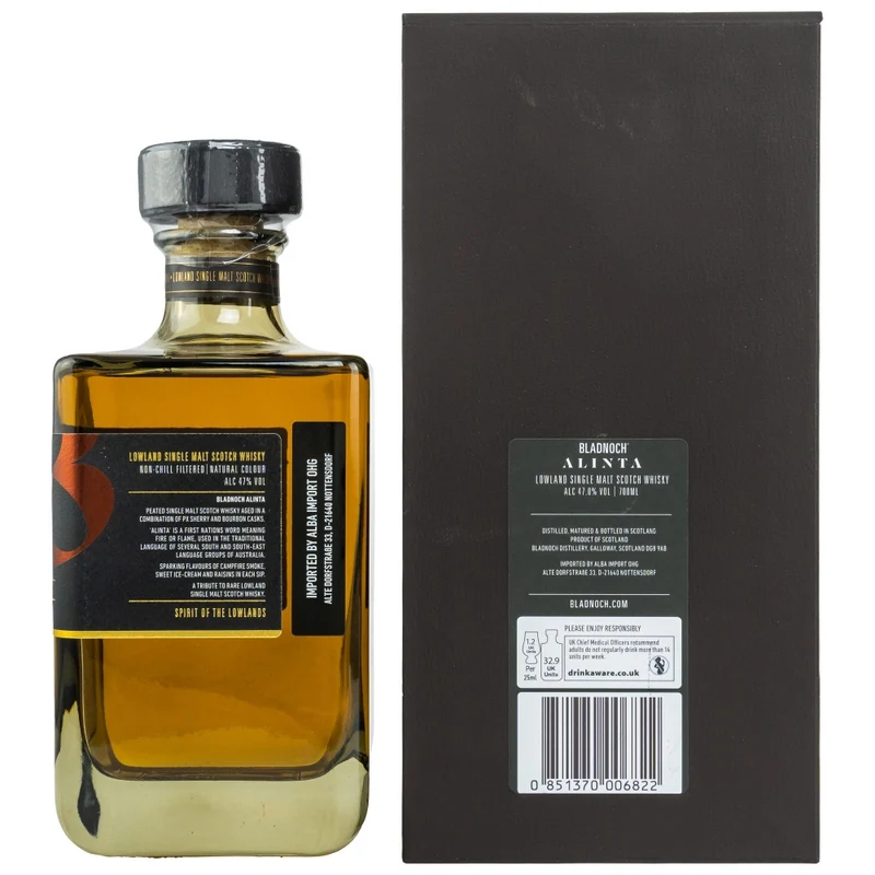 Bladnoch Alinta Peated Classic Collection 47% 0,7l