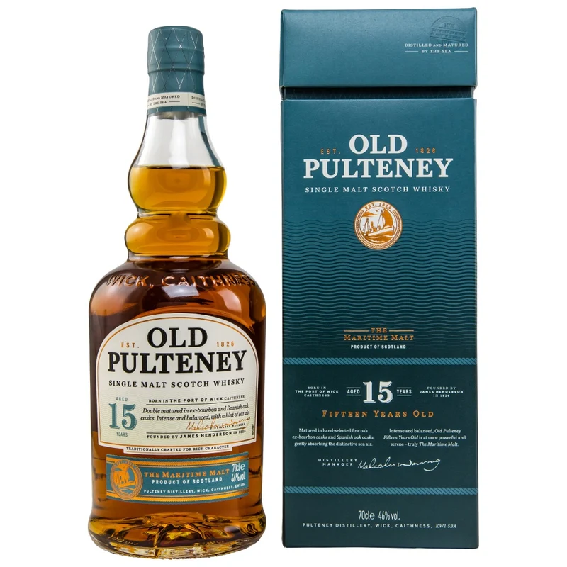 Old Pulteney 15 Jahre 46% 0,7l