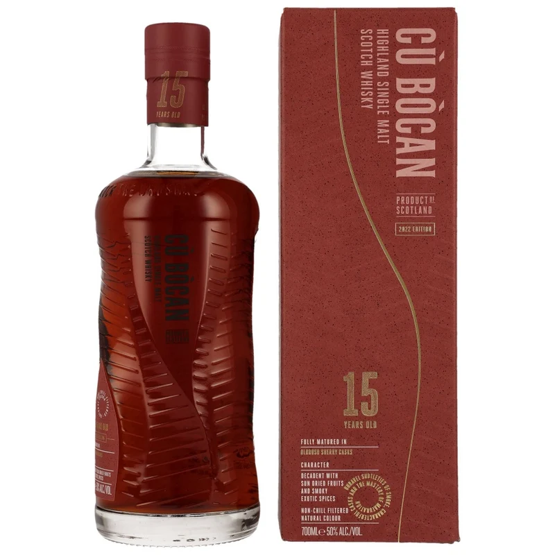 Tomatin 15 Jahre Cu Bocan Sherry Casks 2023 Edition 50% 0,7l