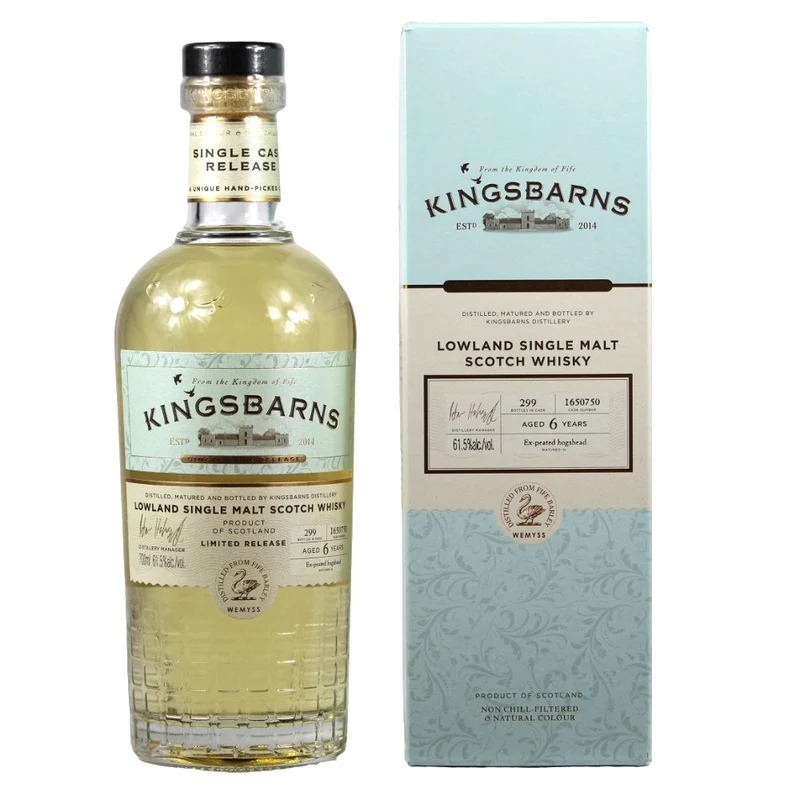 Kingsbarns 6 Jahre Ex-Peated Single Cask #I650750 61,5% 0,7l