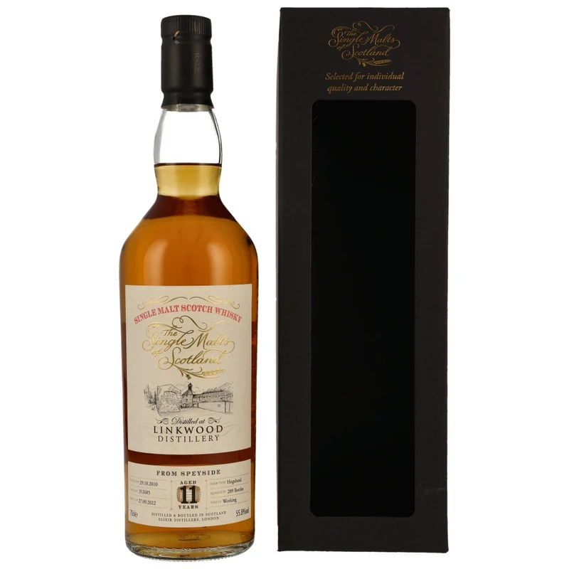 Linkwood 11 Jahre The Single Malts of Scotland Cask #312685 55,8% 0,7l