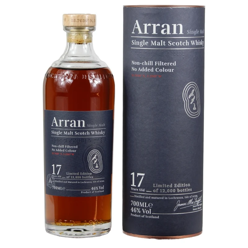 Arran 17 Jahre Limited Edition 46% 0,7l