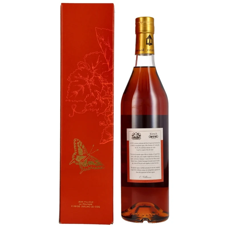 Jean Fillioux Cognac Lot 60/65 Kirsch Import & Wu Dram Clan 45,5% 0,7l