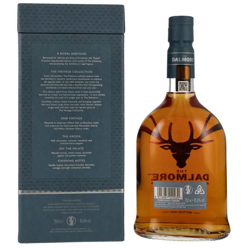 Dalmore Vintage 2008/2023 45,8% 0,7l