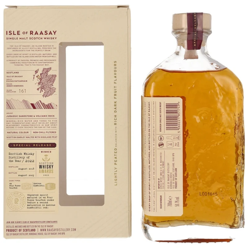 Isle of Raasay 2018/2023 Scottish Distillery of the Year Edition 50,7% 0,7l