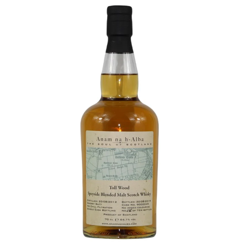 Speyside Blended Malt Whiskey Toll Wood Anam na h-Alba Cask #9000049 64,1% 0,7l