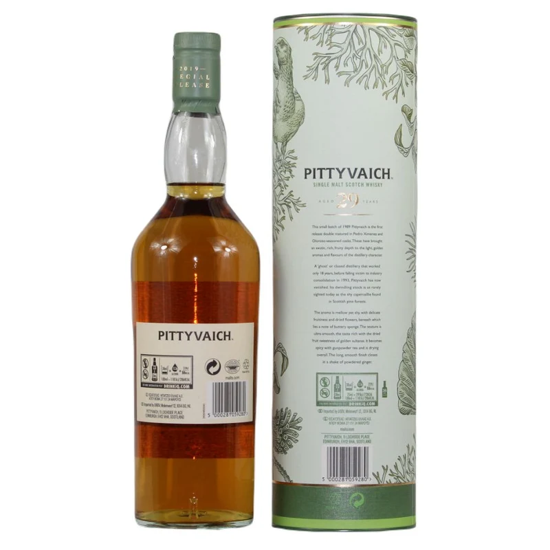 Pittyvaich 29 Jahre Diageo Special Release 2019 51,4% 0,7l