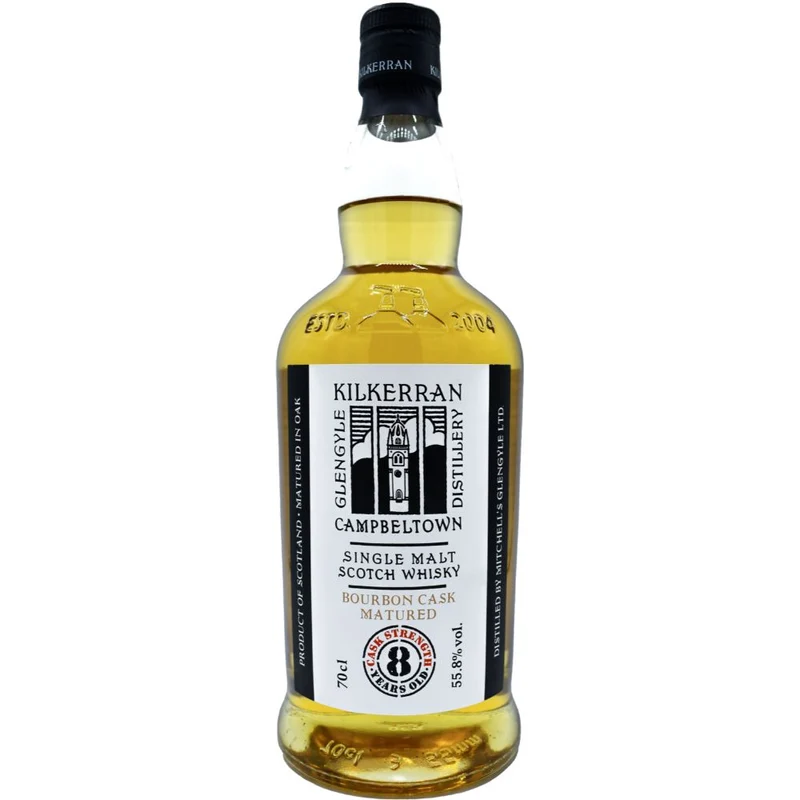 Kilkerran 8 Jahre Bourbon Cask Matured 55,8% 0,7l