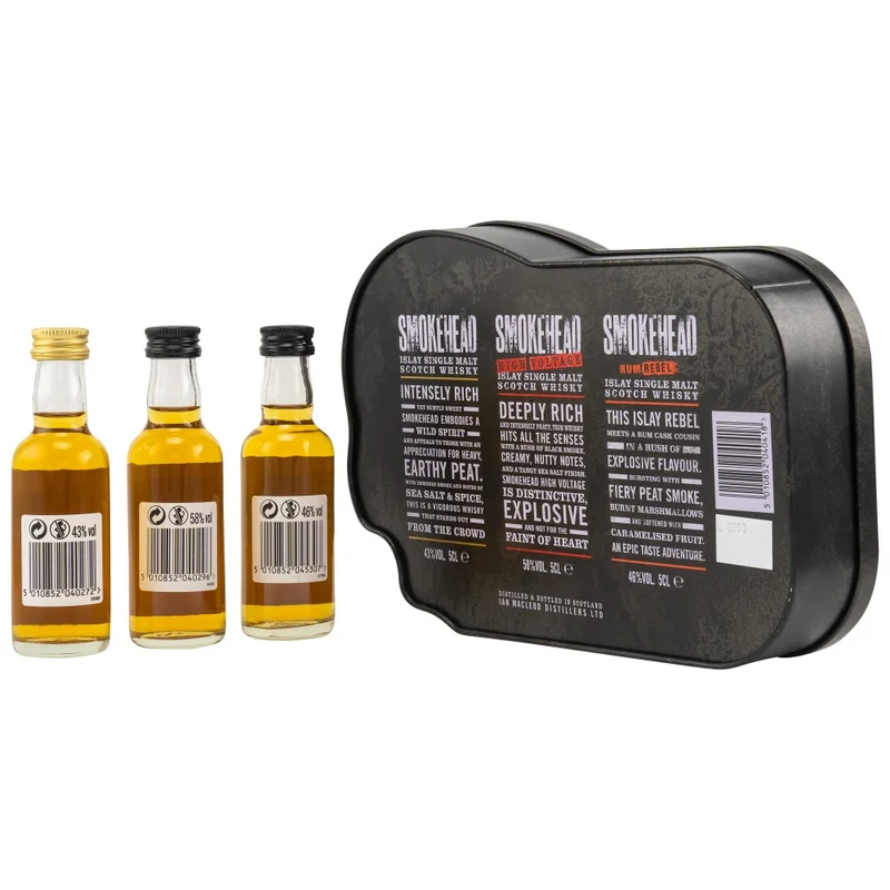 Smokehead Tripack ~49% 3x 0.05l