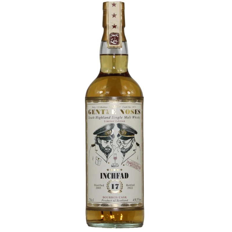 Inchfad 17 Jahre Gentle Nose 2005/2022 Jack Wiebers Cask #3071 49,5% 0,7l