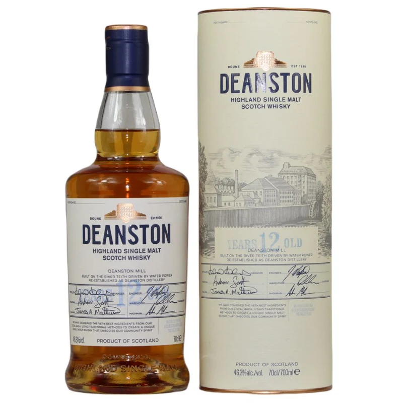 Deanston 12 Jahre Ex-Bourbon Cask 46,3% 0,7l