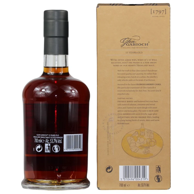 Glen Garioch 15 Jahre Sherry Cask 53,7% 0,7l