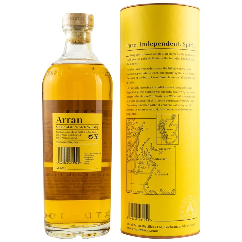 Arran Sauternes Cask Finish 50% 0,7l