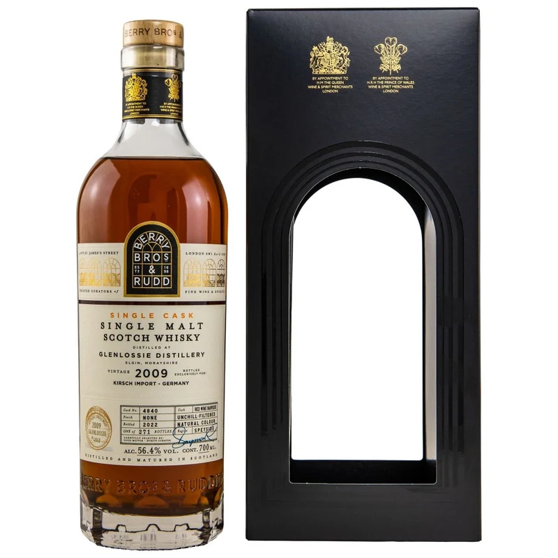 Glenlossie 2009/2022 Berry Bros & Rudd Cask #4840 56,4% 0,7l