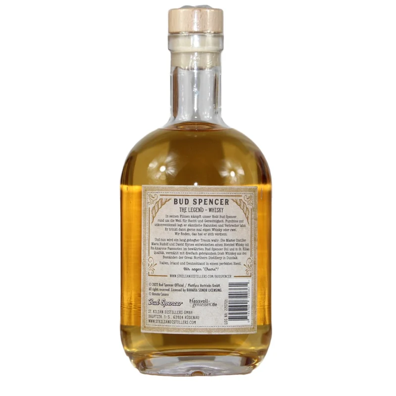 St.Kilian Bud Spencer The Legend (Mild) Batch 5 46% 0,7l