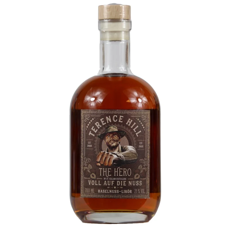St.Kilian Terence Hill Likör The Hero Voll auf die Nuss 21% 0,7l