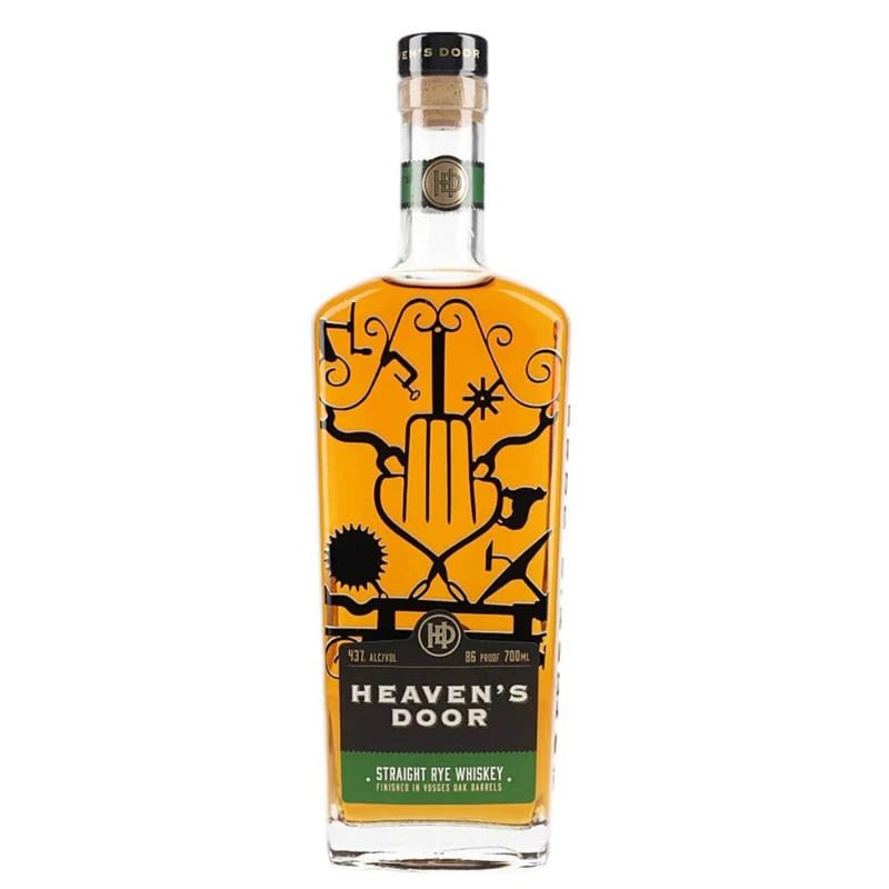 Heaven's Door Straight Rye Whiskey 43% 0,7l